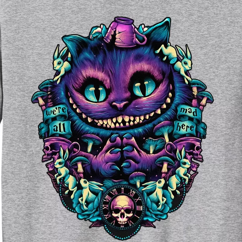 Cheshire Cat Alice In Wonderland Graphic Tall Sweatshirt