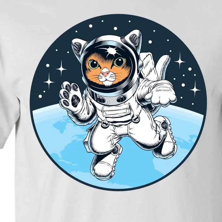 Cute Cat Astronaut Tall T-Shirt