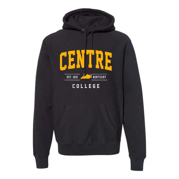 Centre College Arch Vintage Design Premium Hoodie