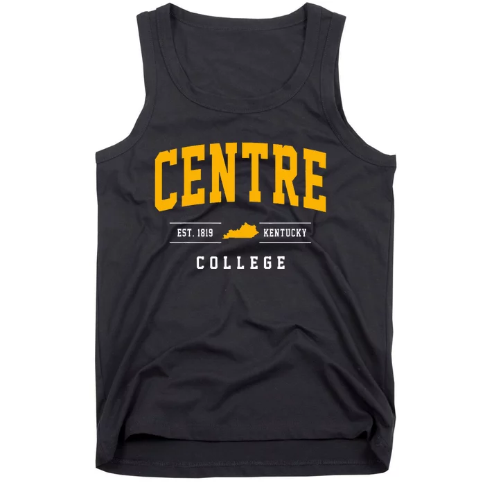 Centre College Arch Vintage Design Tank Top