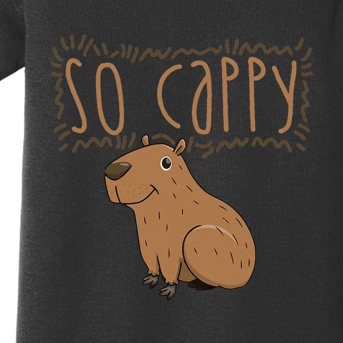 Capybara Baby Bodysuit