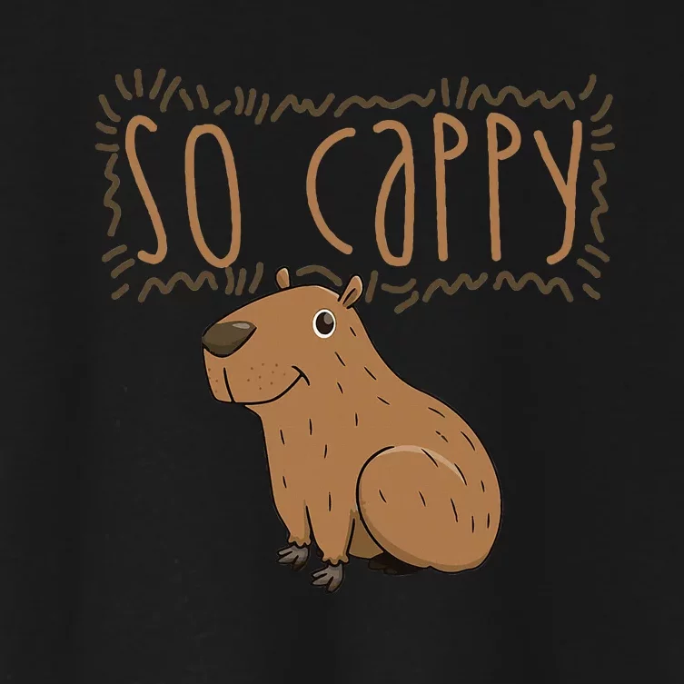 Capybara Women's Crop Top Tee