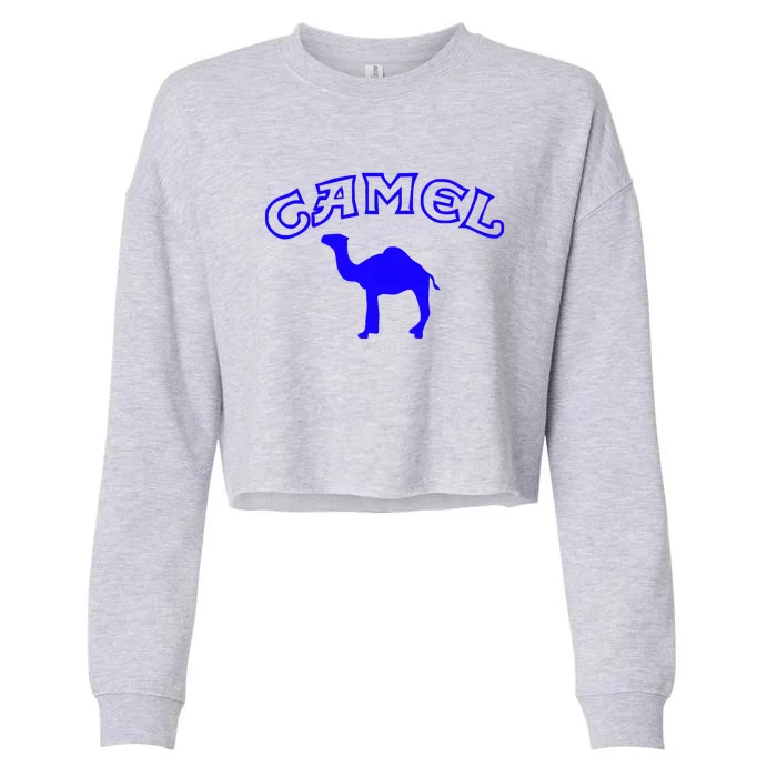 CAMEL Cropped Pullover Crew