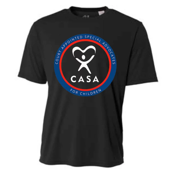 Casa Court Appointed Special Advocates For Children Logo Cooling Performance Crew T-Shirt