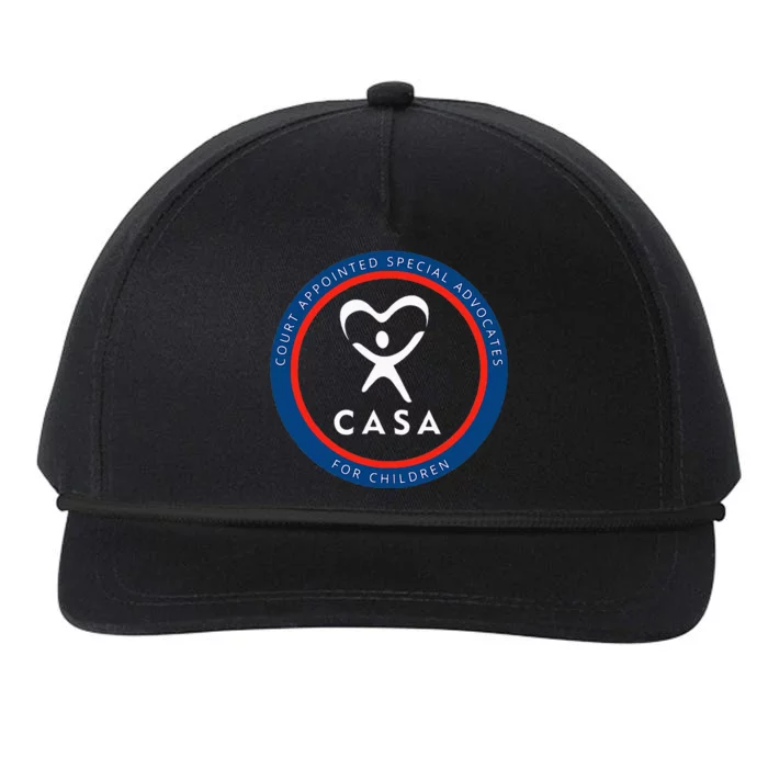 Casa Court Appointed Special Advocates For Children Logo Snapback Five-Panel Rope Hat