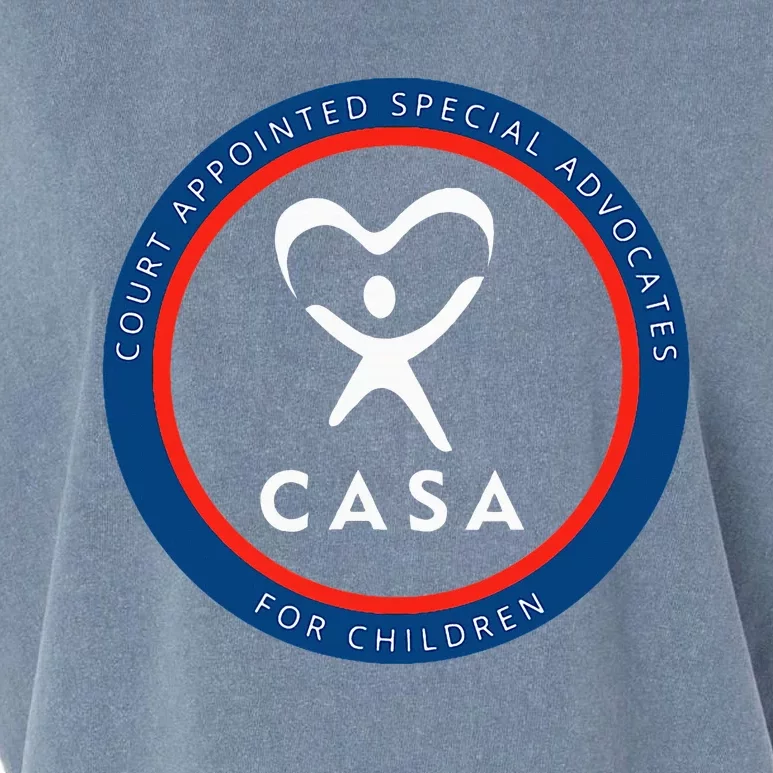 Casa Court Appointed Special Advocates For Children Logo Garment-Dyed Women's Muscle Tee