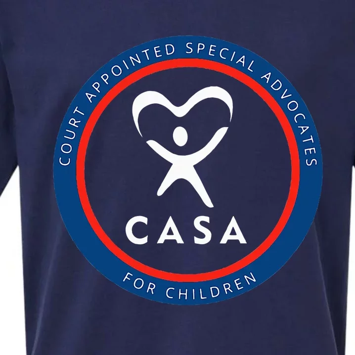 Casa Court Appointed Special Advocates For Children Logo Sueded Cloud Jersey T-Shirt