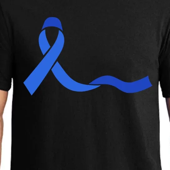 Colon Cancer Awareness Ribbon Pajama Set