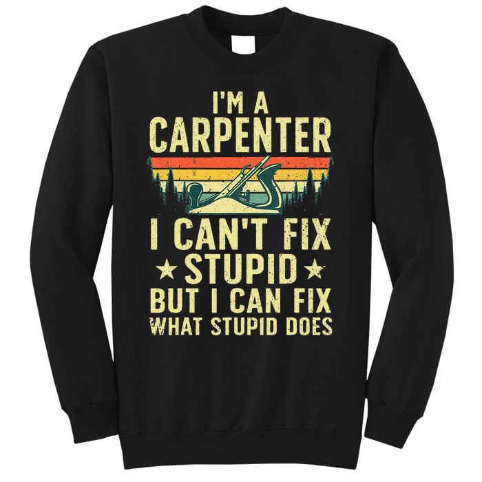 Cool Carpenter Art For Wo Carpentry Tool Woodworker Sweatshirt