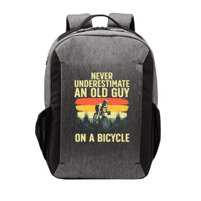 Cool Cycling Art For Grandpa Bicycle Riding Cycle Racing Vector Backpack