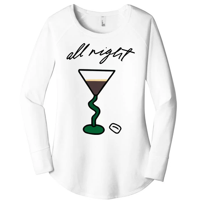 Chamberlain Coffee And 818 Tequila Espresso Martini Women's Perfect Tri Tunic Long Sleeve Shirt