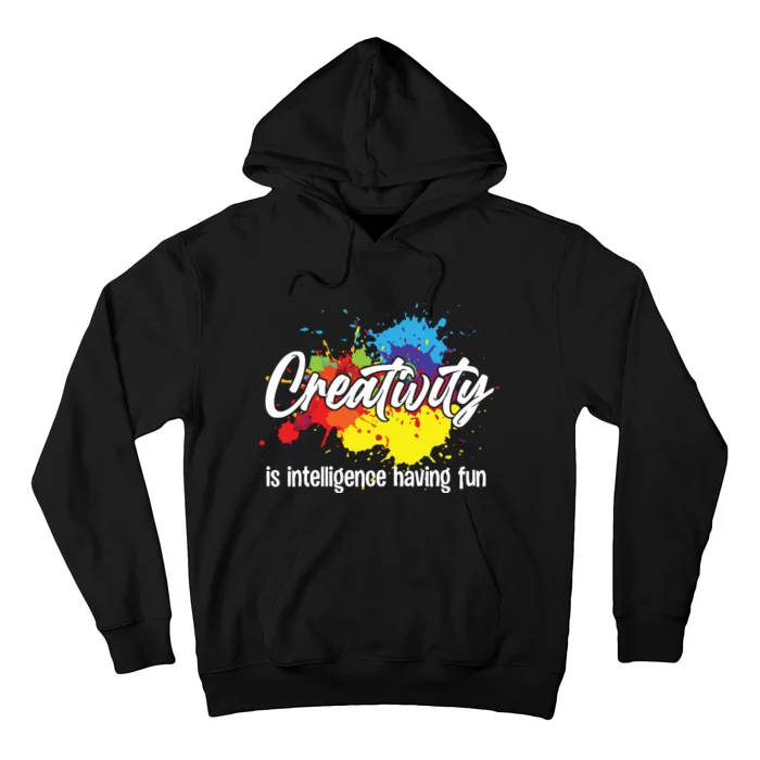 Cute Creativity Art For Women Creative Drawing Teacher Hoodie