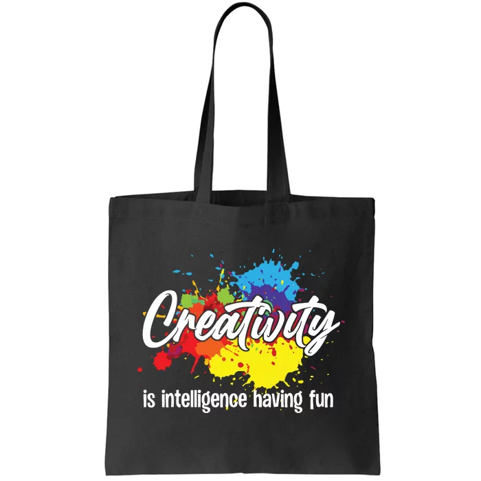 Cute Creativity Art For Women Creative Drawing Teacher Tote Bag