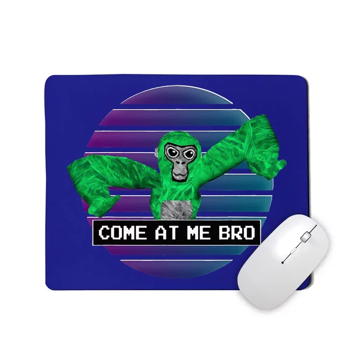 Cute Come At Me Bro Gorilla Gamer Monke Tag VR Mousepad