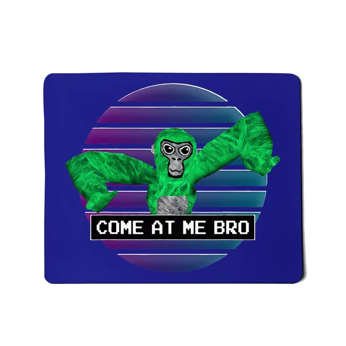 Cute Come At Me Bro Gorilla Gamer Monke Tag VR Mousepad