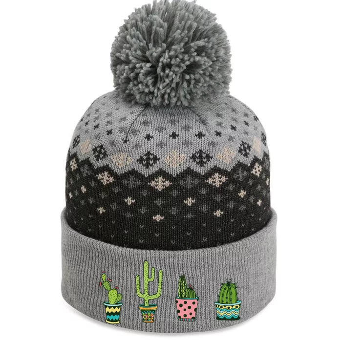 Cactus The Baniff Cuffed Pom Beanie