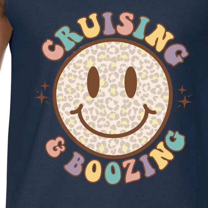 Cool Cruising And Boozing With Smiley Comfort Colors® Tank Top