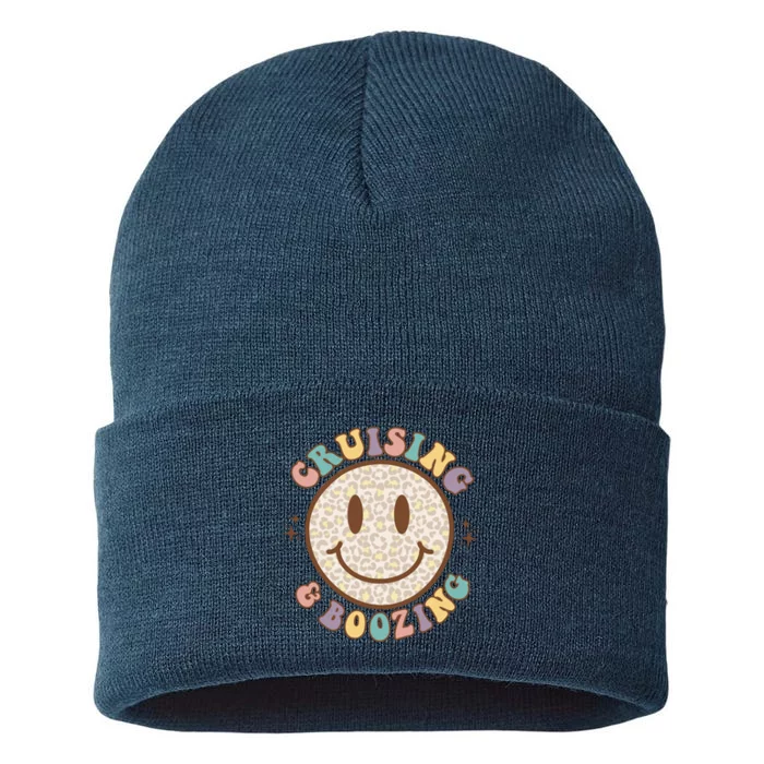 Cool Cruising And Boozing With Smiley Sustainable Knit Beanie