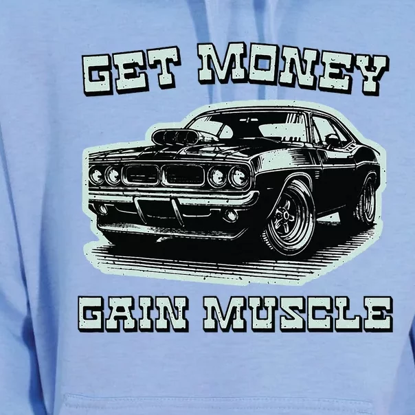 Classic Car American Muscle Cars Garage Grease Gears Lover Unisex Surf Hoodie