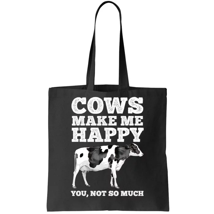 Cool Cow Art For Men Women Cow Farmer Dairy Cows Farm Animal Tote Bag