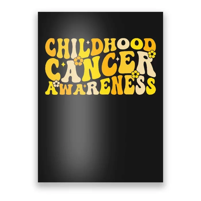 Childhood Cancer Awareness Rainbow Awareness Poster