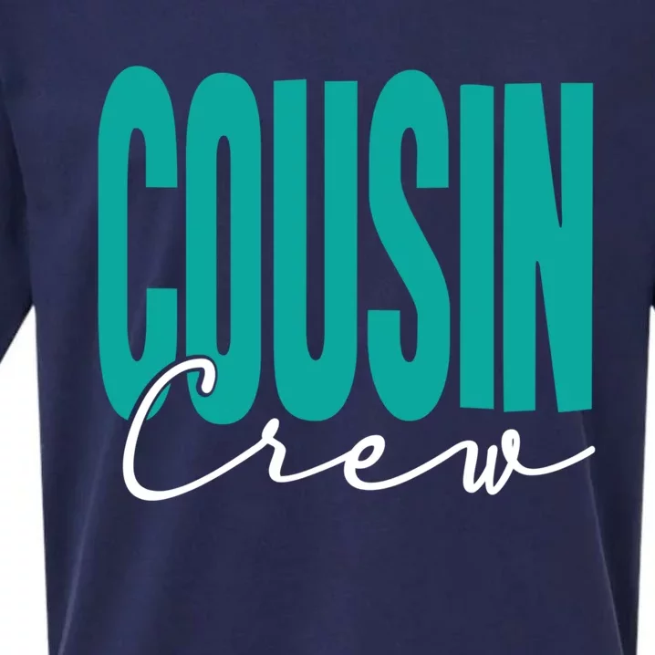 Cousin Crew And Adults Of Vacation Team Cousin Crew Gift Sueded Cloud Jersey T-Shirt