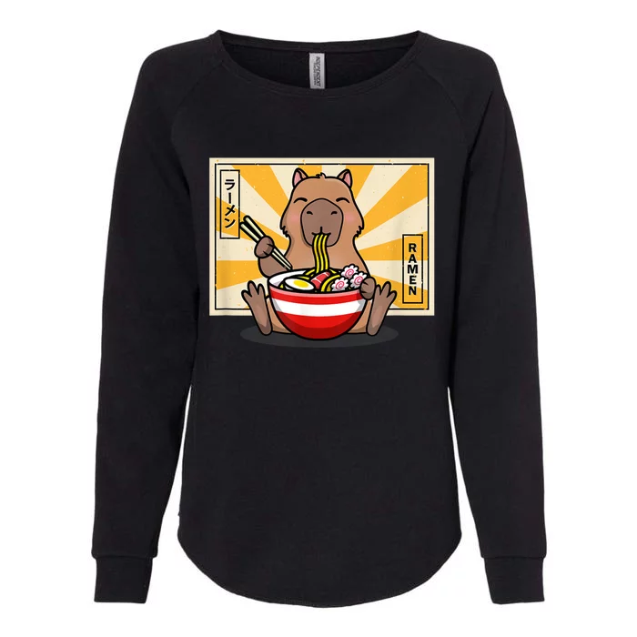 Capybara Womens California Wash Sweatshirt