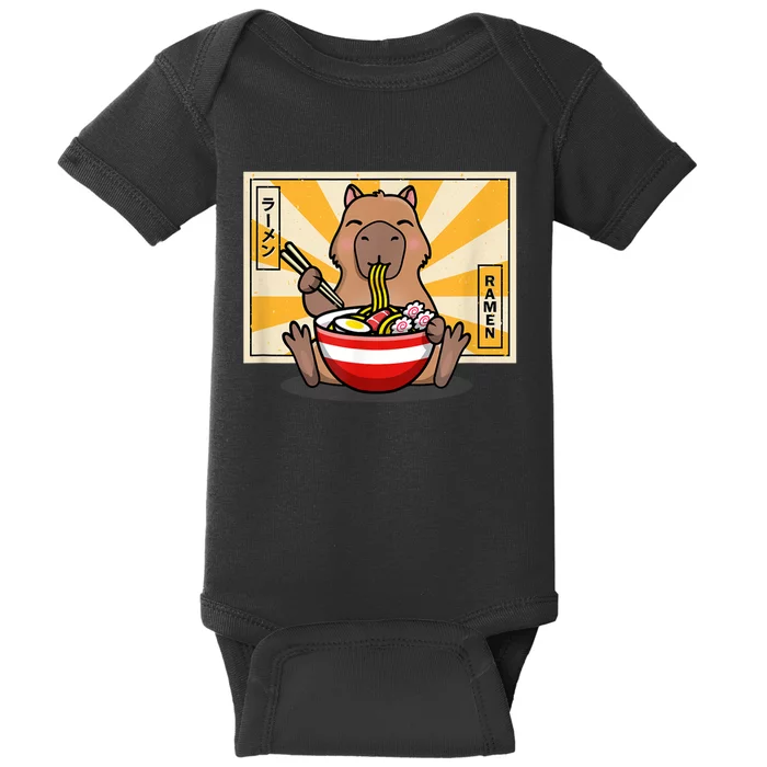 Capybara Baby Bodysuit