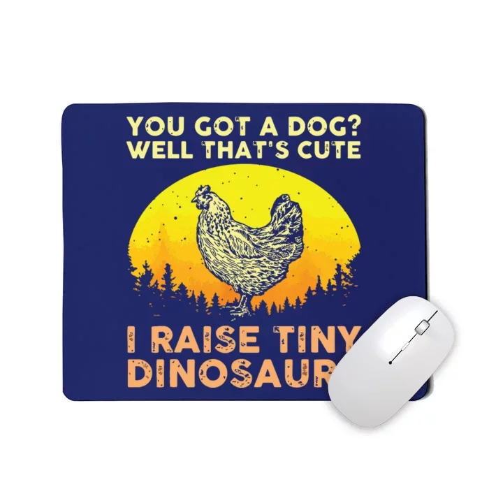 Cool Chicken Art For Men Women Poultry Chicken Farmer Mousepad