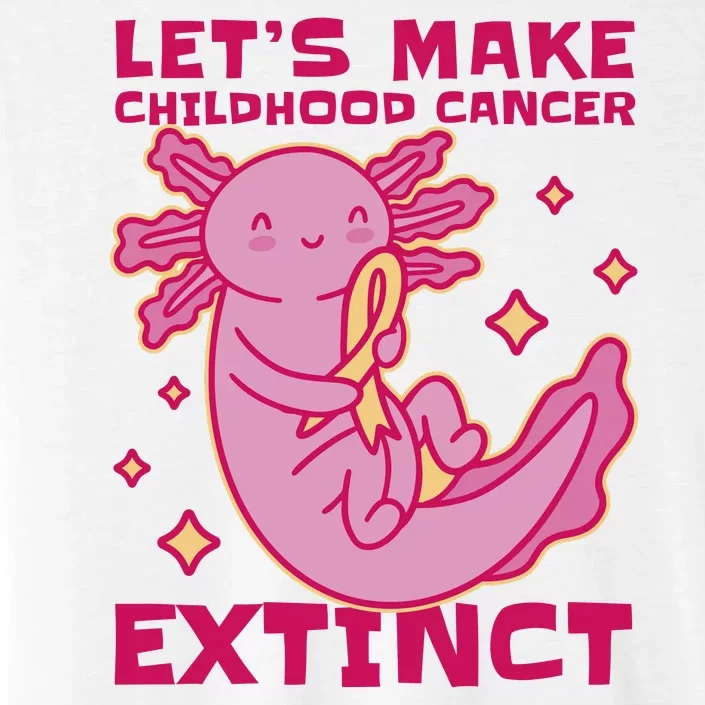 Childhood Cancer Awareness Axolotl ChromaSoft Performance T-Shirt