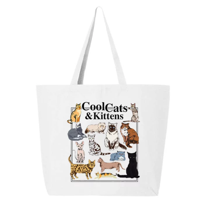 Cools Cat And Kitten Cat Types Funny 25L Jumbo Tote