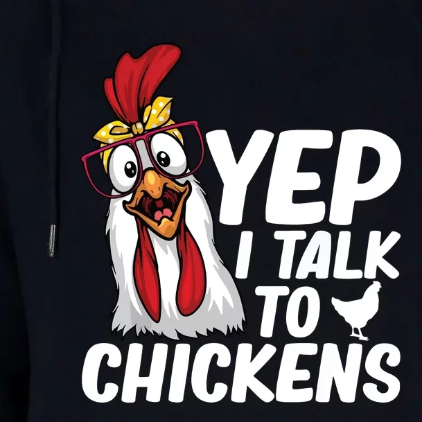 Cute Chicken Art For Men Women Chicken Farmer Lovers Womens Funnel Neck Pullover Hood