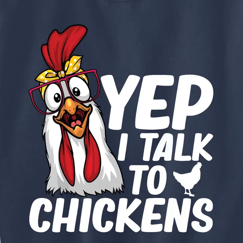 Cute Chicken Art For Men Women Chicken Farmer Lovers Kids Sweatshirt