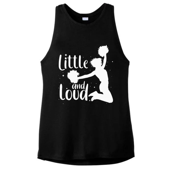 Cute Cheerleader Art For Cheering Cheerleading Ladies Tri-Blend Wicking Tank