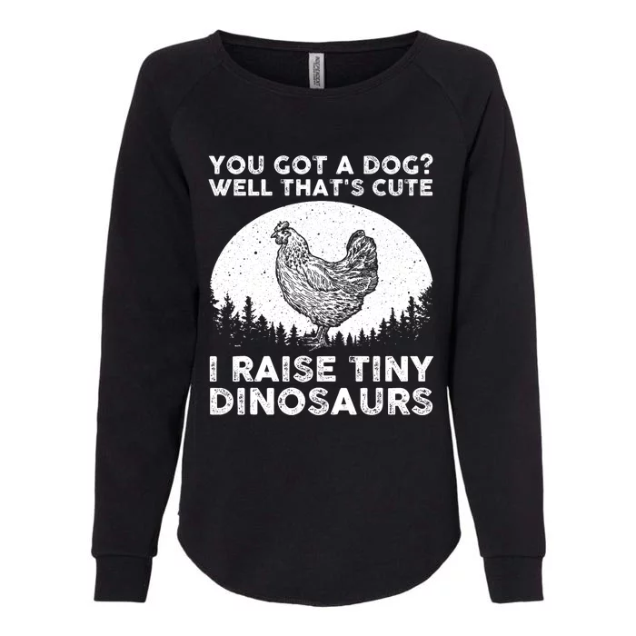 Cool Chicken Art Funny Chicken Farmers Womens California Wash Sweatshirt