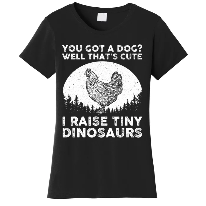 Cool Chicken Art Funny Chicken Farmers Women's T-Shirt