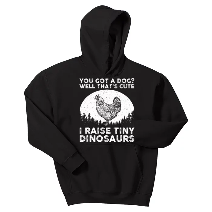 Cool Chicken Art Funny Chicken Farmers Kids Hoodie