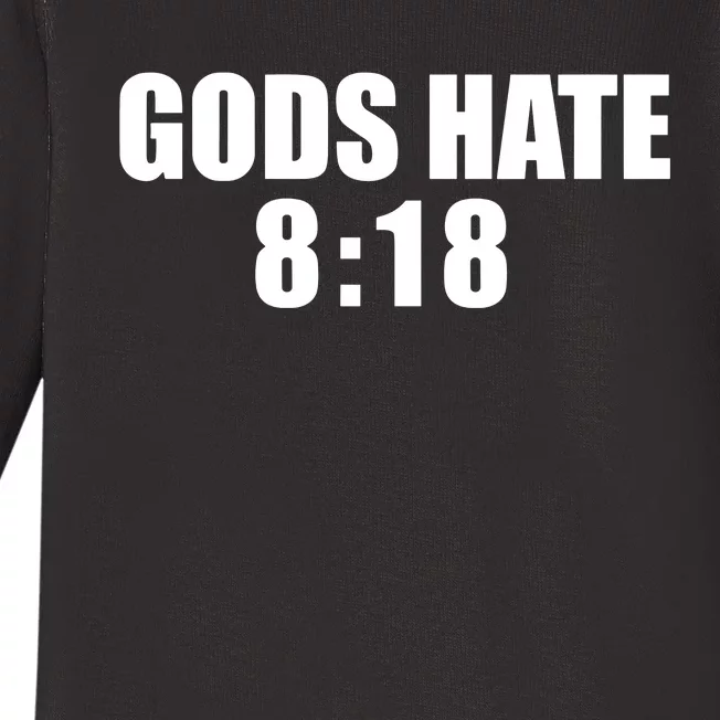 Closed Casket Activities GodS Hate 8 18 Baby Long Sleeve Bodysuit