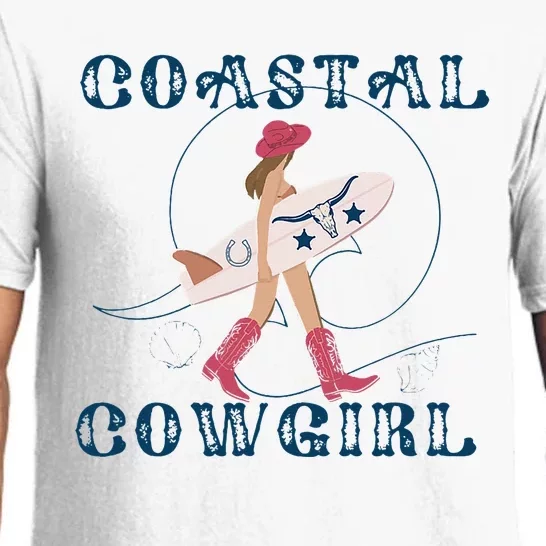 Coastal Cowgirl Aesthetic Cowgirl Surf Beach Cowgirls Outfit Pajama Set