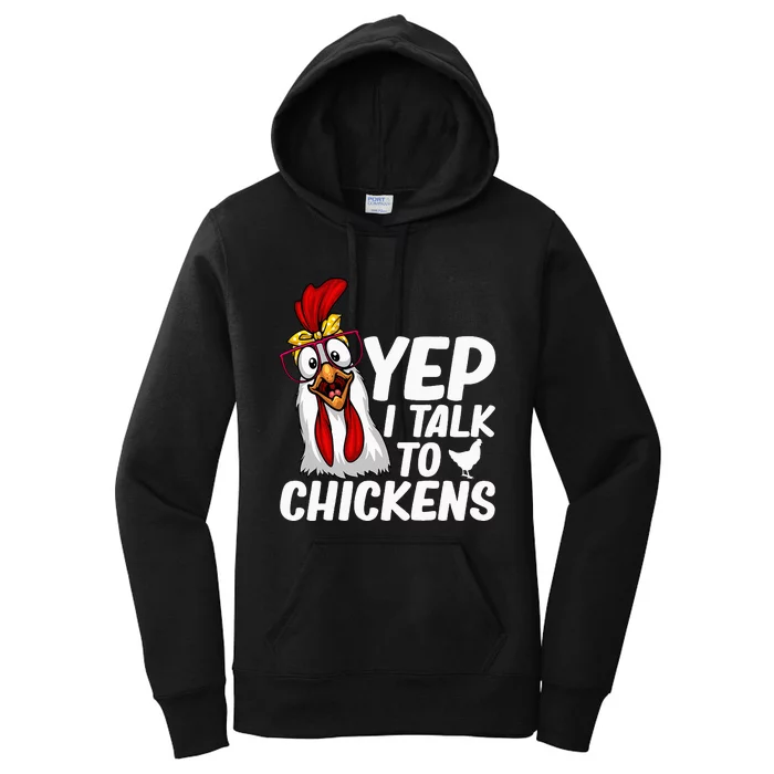 Cute Chicken Art Chicken Farmer Lovers Women's Pullover Hoodie