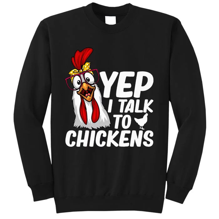 Cute Chicken Art Chicken Farmer Lovers Tall Sweatshirt