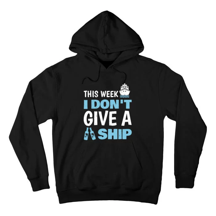 Cool Cruise Art Cruise Vacation Cruise Ship Couple Tall Hoodie