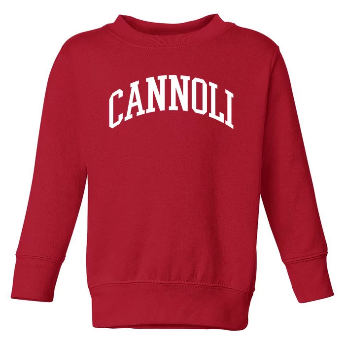 Cannoli Toddler Sweatshirt