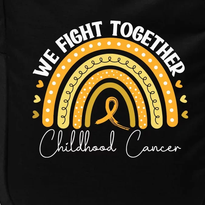 Childhood Cancer Awareness Gold Ribbon Impact Tech Backpack