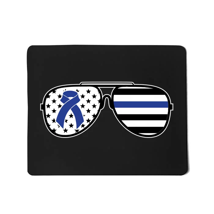 Colon Cancer Awareness Month Sunglasses Mousepad