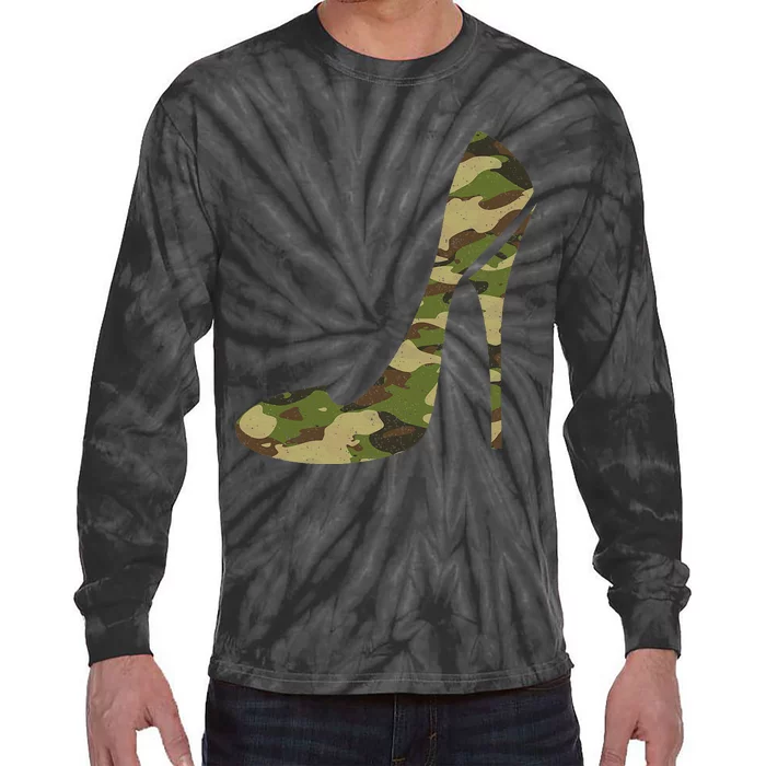 Cool Camouflage Art For Wo Girl Camo Clothes Costume Camo Tie-Dye Long Sleeve Shirt