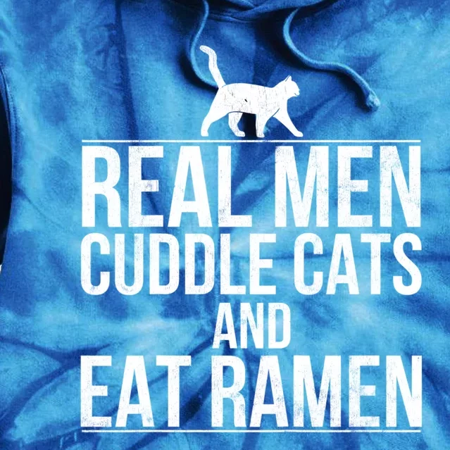 Cuddle Cats And Eat Ramen Tie Dye Hoodie