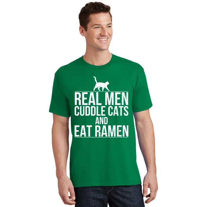 Cuddle Cats And Eat Ramen T-Shirt