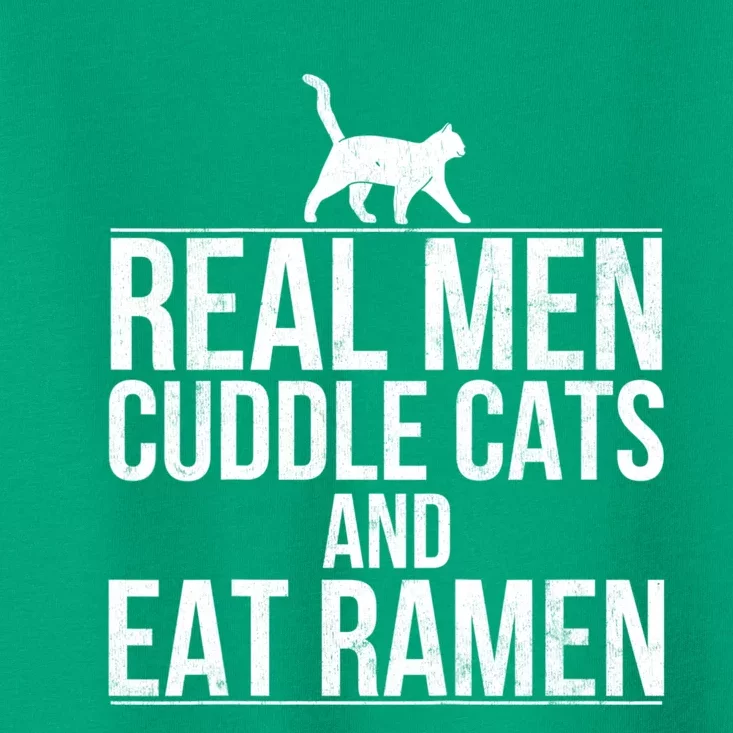 Cuddle Cats And Eat Ramen Toddler T-Shirt