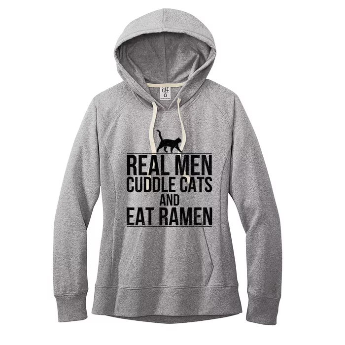 Cuddle Cats And Eat Ramen Women's Fleece Hoodie